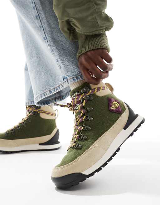 The North Face - Back-To-Berkley IV - Scarponcini da trekking impermeabili verde oliva, 4 di 4