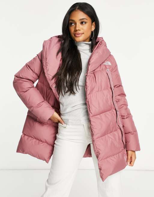 The North Face Bagley Down Jacket In Pink Asos