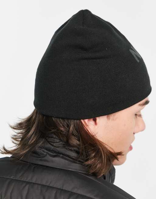 The North Face – Banner – Szaro-czarna dwustronna czapka beanie, 4 z 4