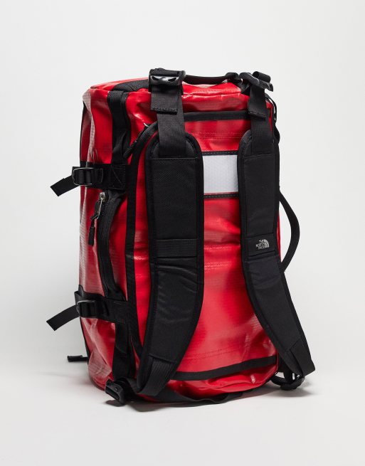 North face duffel red sale