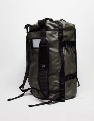 The North Face Base Camp 50l Medium Duffel Bag In Khakigreen In Blue