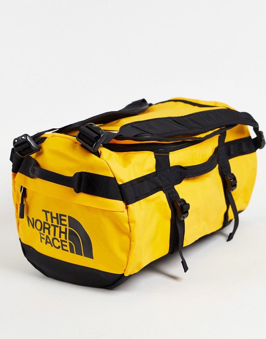 The North Face Base Camp 50l Medium Duffel Bag In Yellow And Black |