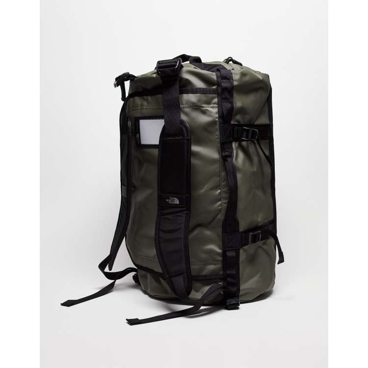 The North Face Base Camp 50l small duffel bag in khaki ASOS