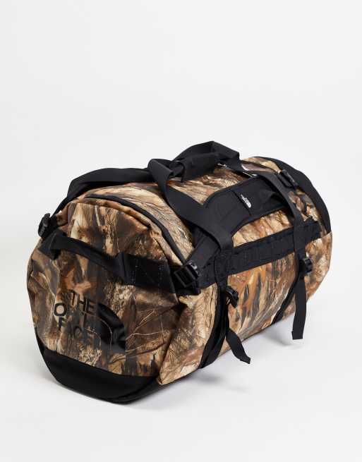 The North Face Base Camp 75L medium duffel bag in camo