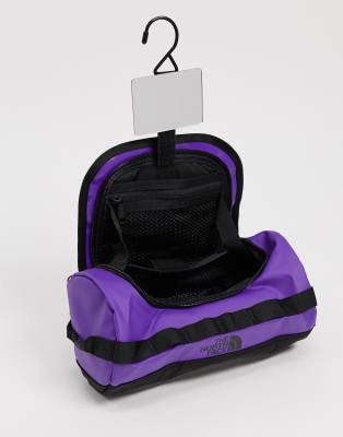 The North Face - Base Camp - Beauty-case piccolo cilindrico da viaggio nero  da 3,5 l con specchio