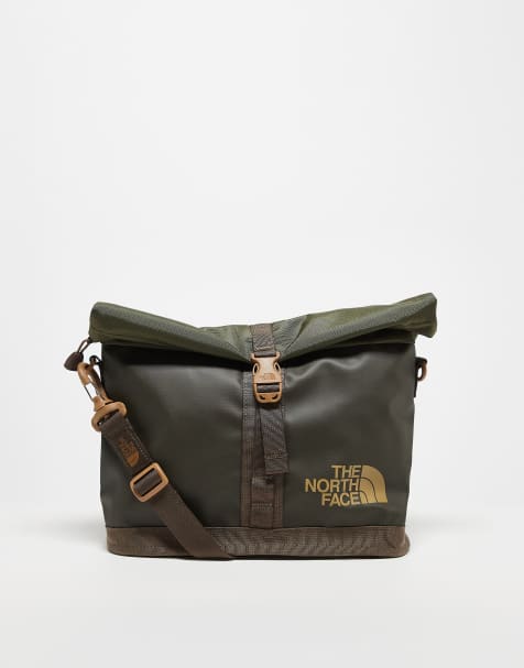 The North Face - Base Camp - Borsa da spalla marrone con logo - view 1