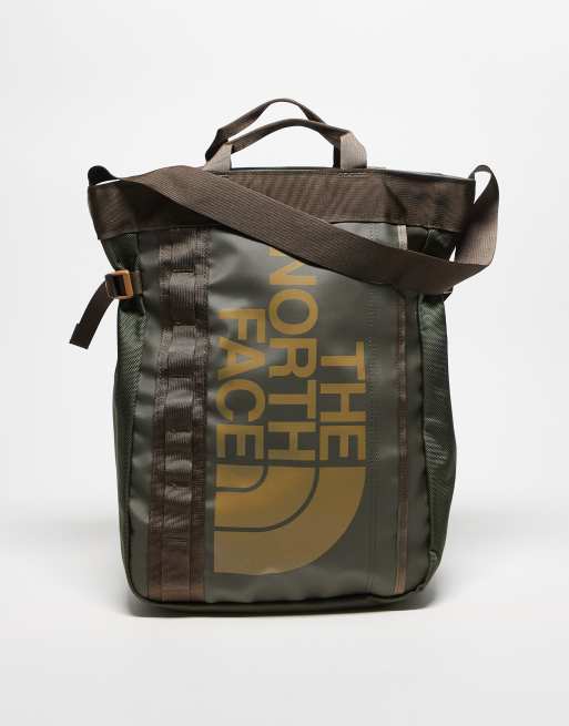 The North Face - Base Camp - Borsa shopping color verde talpa sfumato