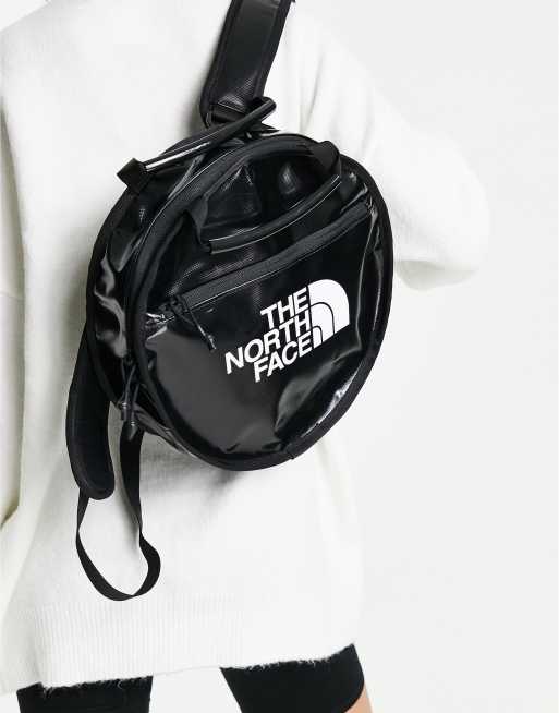 The North Face Base Camp circle backpack in black | ASOS