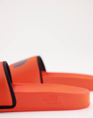 claquette the north face orange