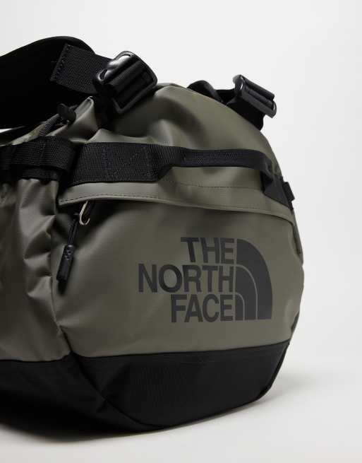 The North Face Base Camp Duffel Bag in green and black, 3 of 3