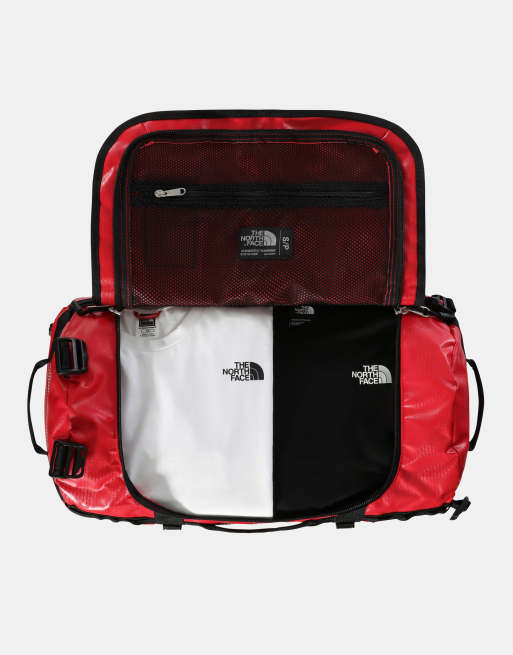 The North Face Base camp duffel bag in red and black - extra small, 3 of 4