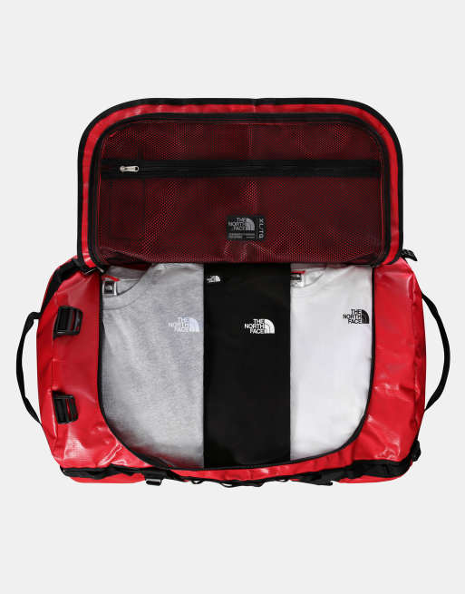 The North Face Base camp duffel - extra large in red and black, 3 of 4