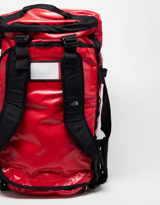 Black and red north face backpack sale