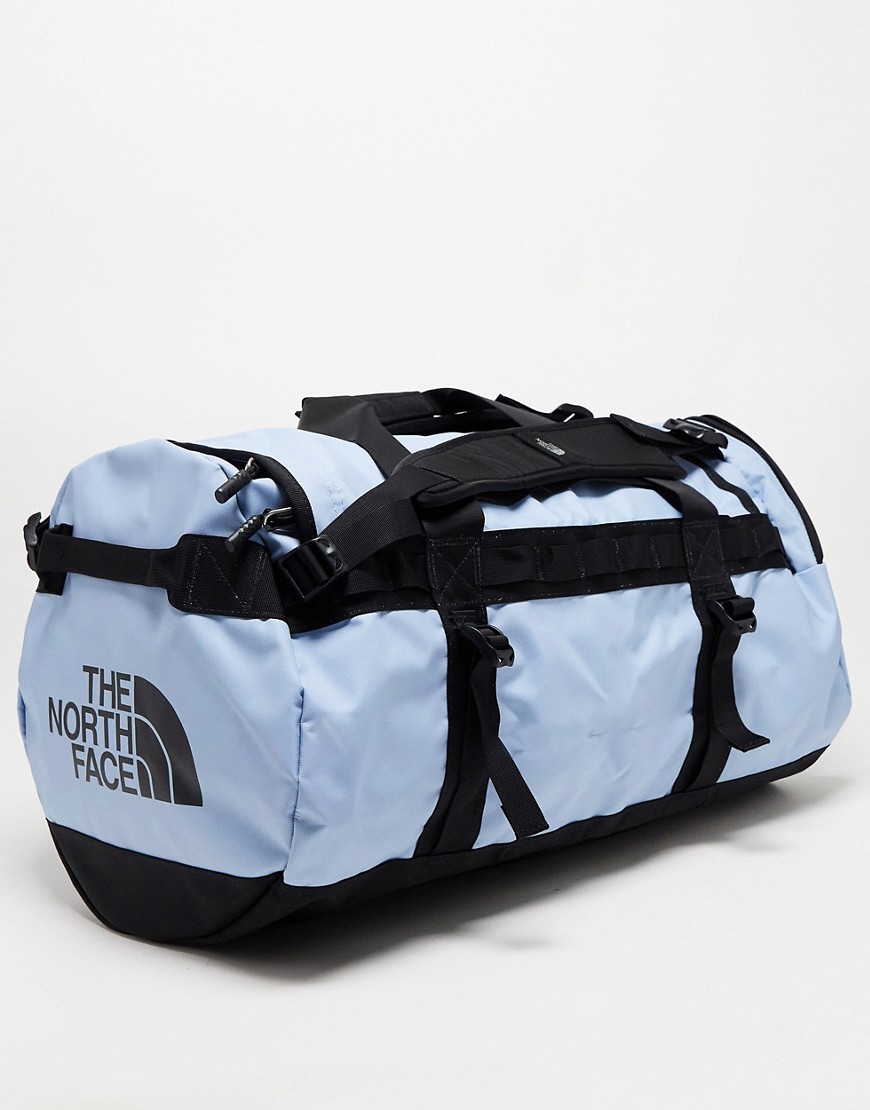 The North Face Base camp duffel in steel blue - medium