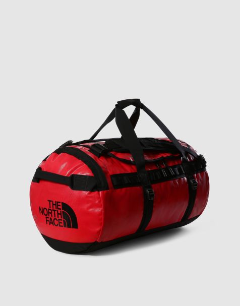 The North Face Base camp duffel M in red and black - view 1