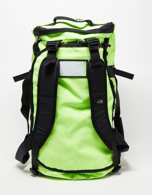 The North Face Base camp duffel - m in safety green/tnf black - ASOS Price Checker