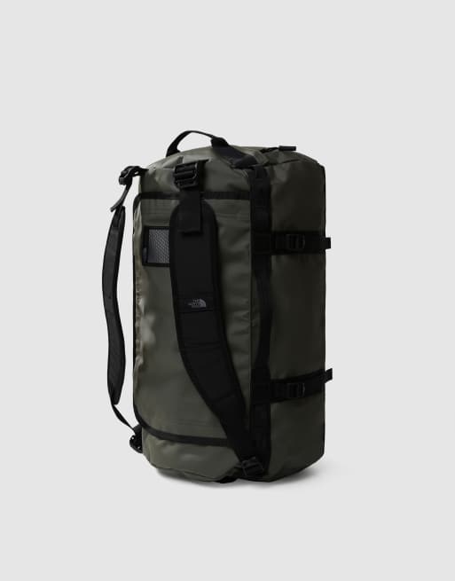The North Face Base camp duffel s in green and black ASOS