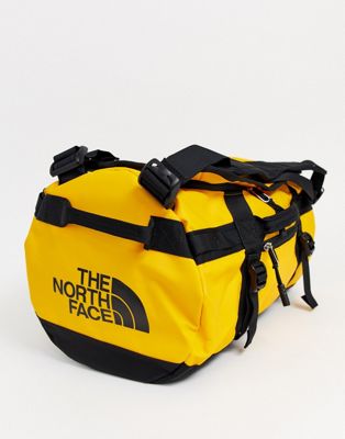 north face duffel small yellow