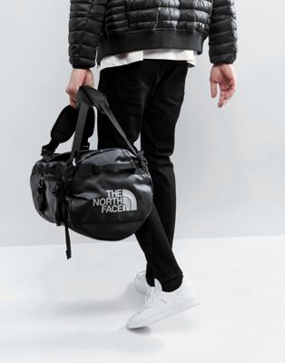 north face duffel bag xs black