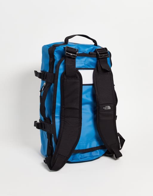 North face duffel sales bag blue