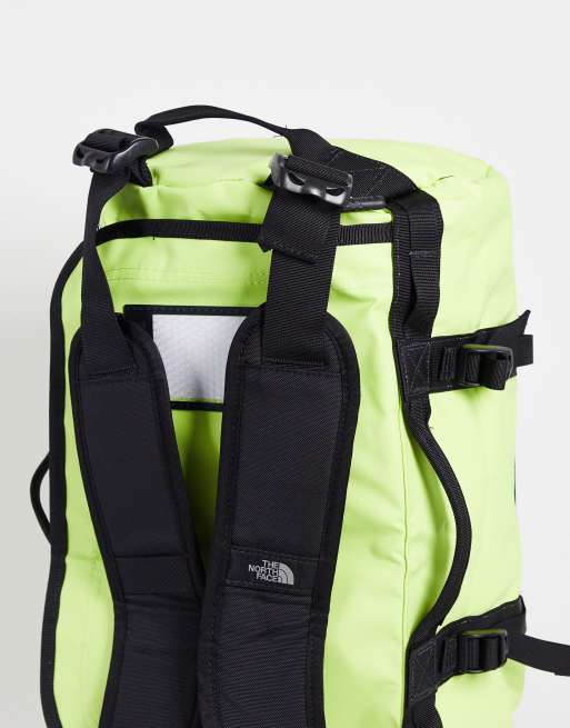 Lime green north outlet face backpack