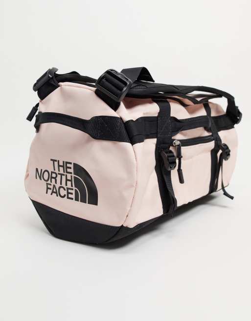 North face duffel hot sale bag small pink