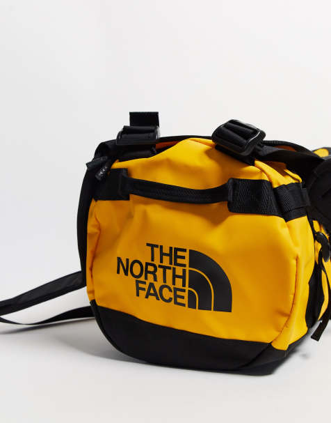 The North Face Base Camp extra small 31L duffel bag in yellow - view 1
