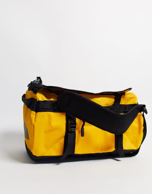 The North Face Base Camp extra small 31L duffel bag in yellow, 2 of 4