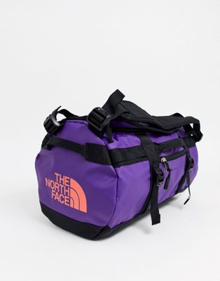 The North Face Base Camp extra small duffel in purple