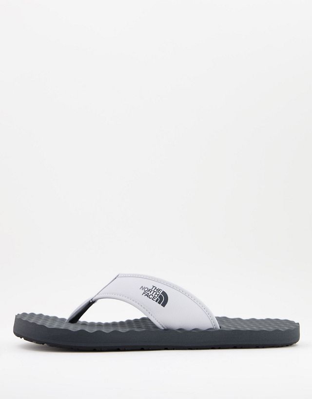 The North Face Base Camp flip flops in gray