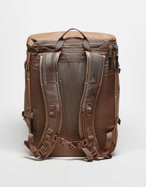 The North Face Base Camp Fuse Box backpack in brown | ASOS