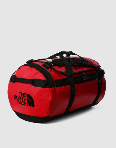 The North Face – Base Camp – Große Beuteltasche in Rot und Schwarz - view 1