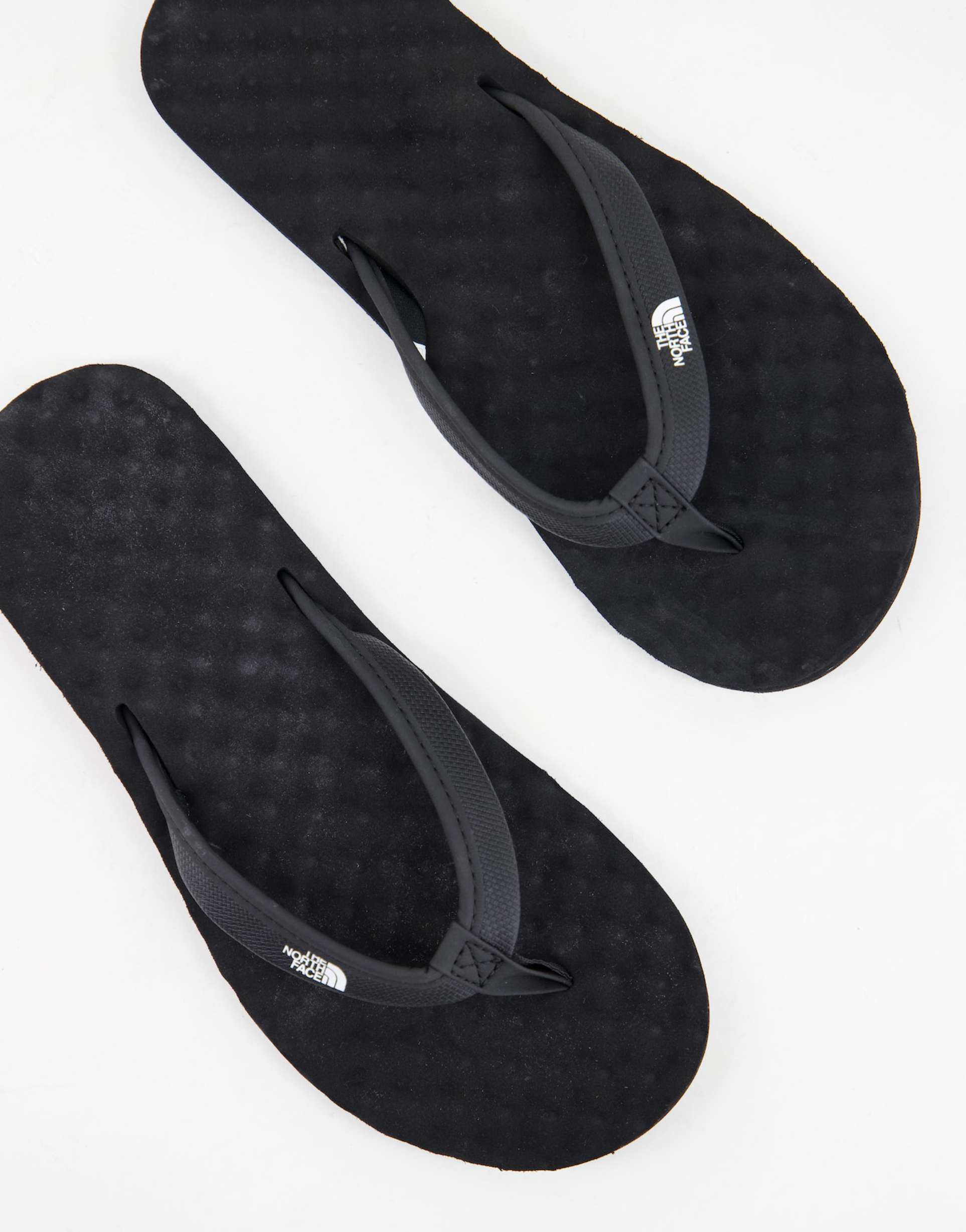 the north face base camp ii flip flops in black