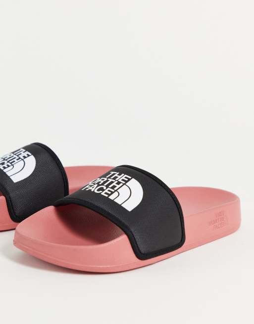 North face 2025 pink sliders