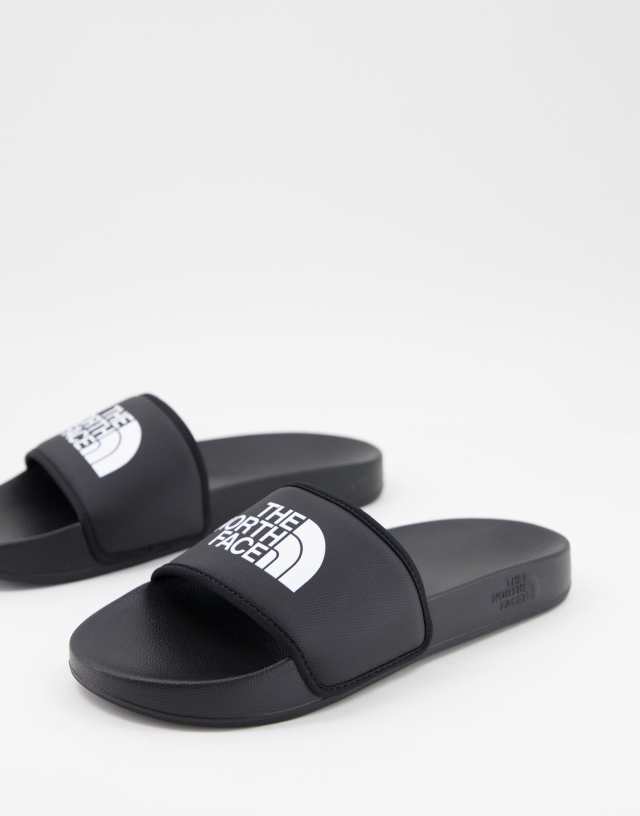 The North Face Base Camp III slides in black