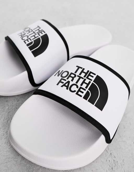 North face hot sale sliders white