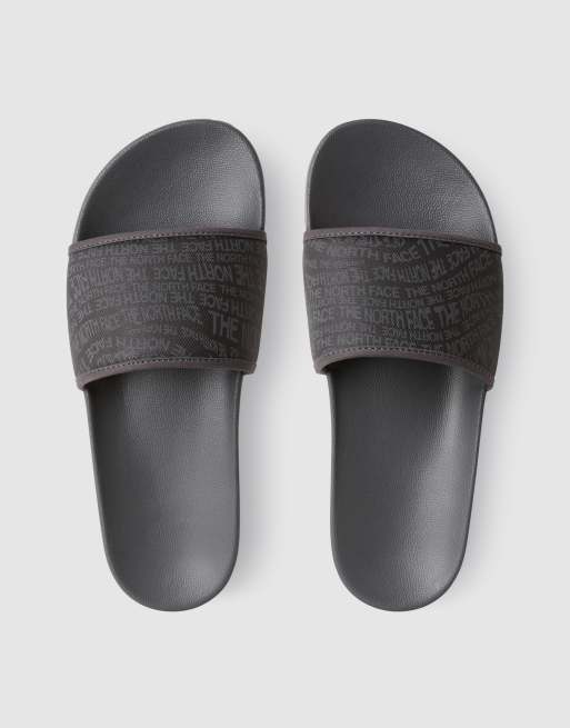 The North Face - Base Camp III - Slippers met logoprint in antracietgrijs, 2 van 4