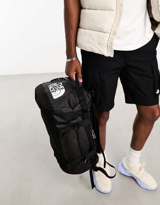 The north face base camp small duffel bag 50l in black sale