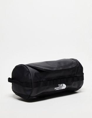 The North Face Base Camp large 5.7l Travel Canister wash bag with mirror in black