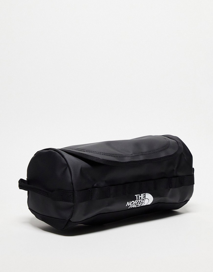 The North Face Base Camp large 5.7l Travel Canister wash bag with mirror in black