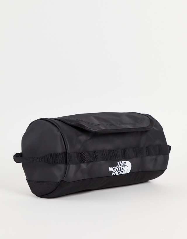 The North Face Base Camp large travel canister wash bag in black