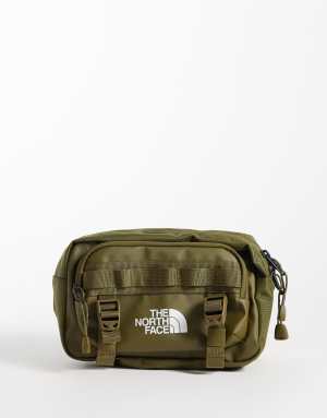 The North Face base camp lumbar bumbag in khaki