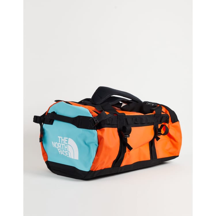 Blue and orange shop north face backpack