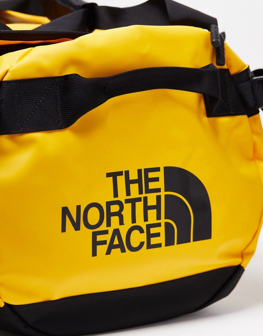 The North Face Base Camp medium 71l duffel bag in yellow