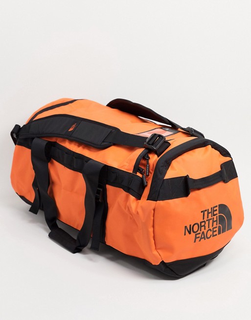 The North Face Base Camp medium duffel bag 71L in orange
