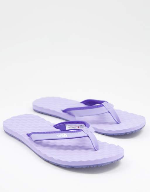 The North Face Base Camp Mini flip flops in purple