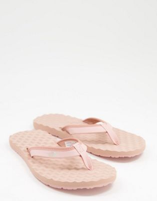 The North Face Base Camp Mini II flip flops in light pink