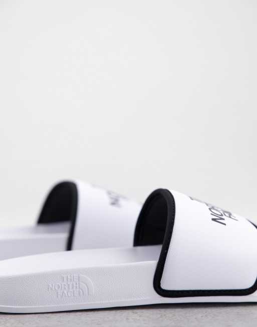 North face sliders white online