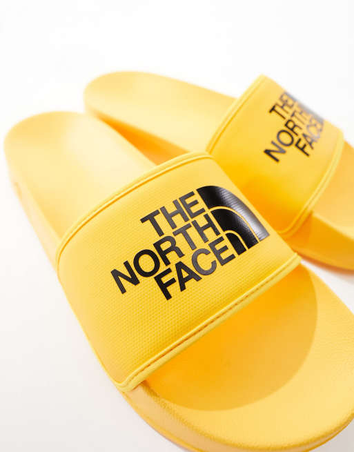 The North Face Base Camp Slides III in yellow, 2 of 4