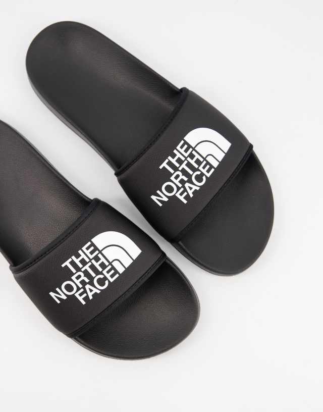 The North Face Base Camp slides in black